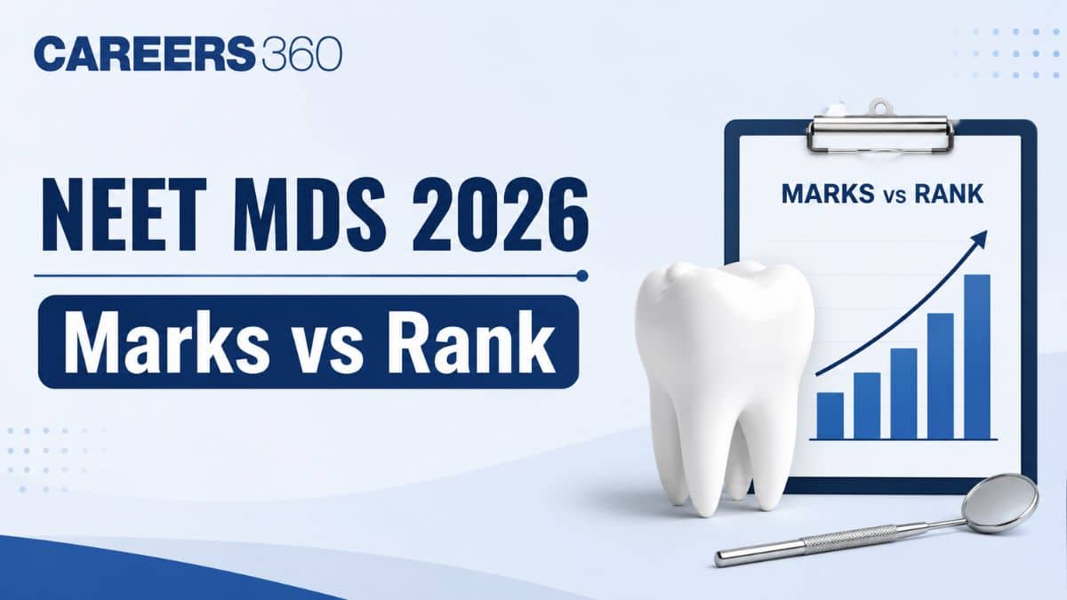 NEET MDS 2026 Marks vs Rank: Score Wise Rank, Cutoff and Factors
